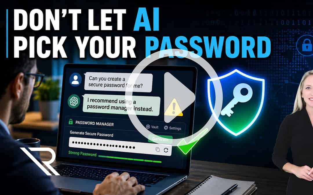 Would you trust AI to create the password protecting your business?
