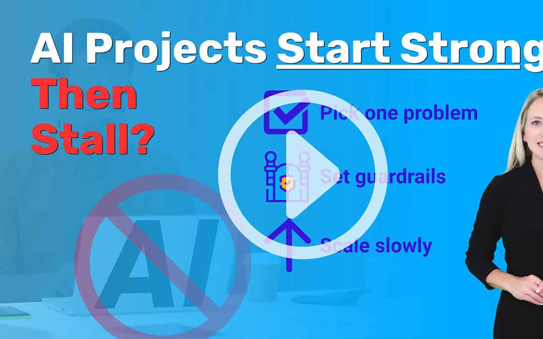 How to Keep AI Projects From Stalling: A Simple 3-Step Reset