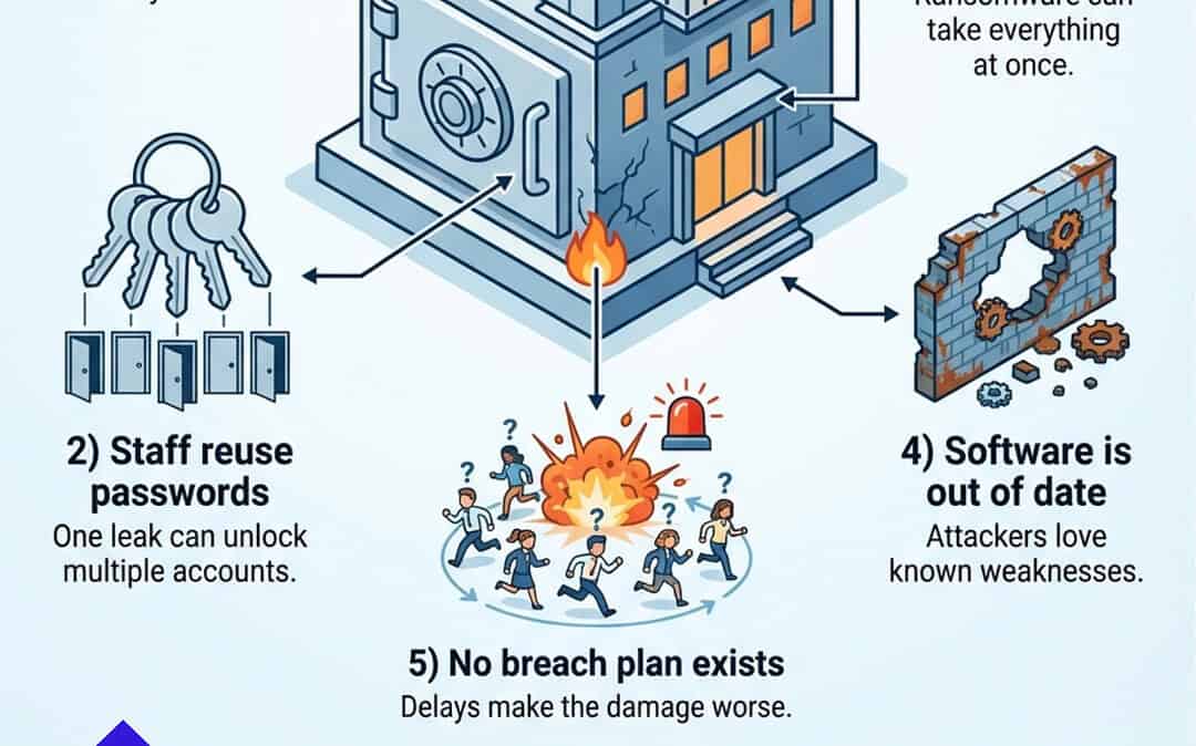 5 Clues your business looks like an easy cyber target