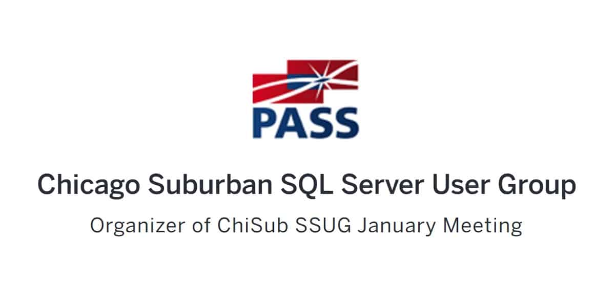 Logo PASS Chicago SQL Server User Group