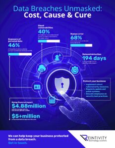 Infographic: Data Breaches Unmasked. Cost Cause and Cure