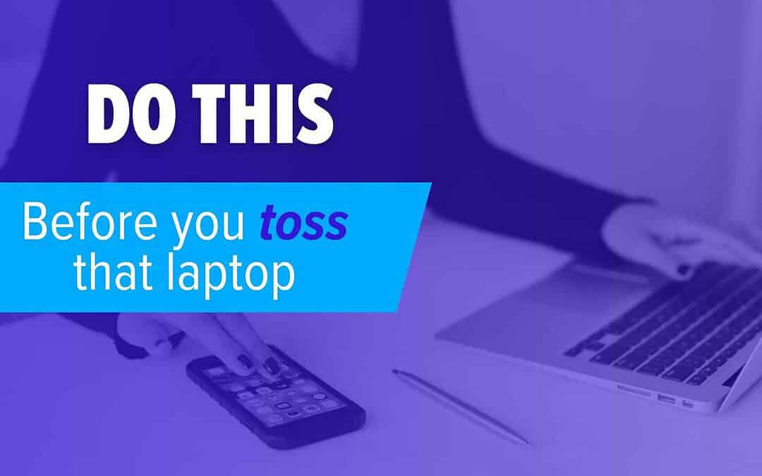Before You Toss That Laptop: A Guide to Safe Tech Disposal for Insurance Providers