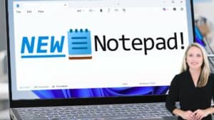 Modern notepad interface with subtle glow-up for enhanced productivity.