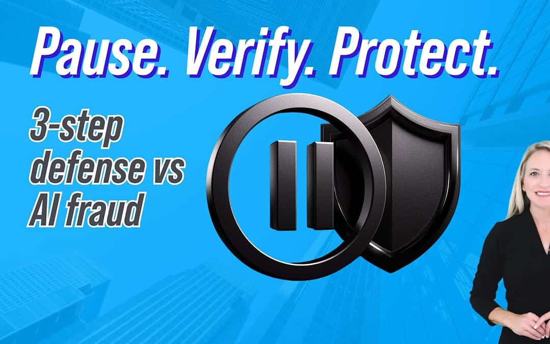 AI Scams Move Fast: Here’s the 3-Step Defense
