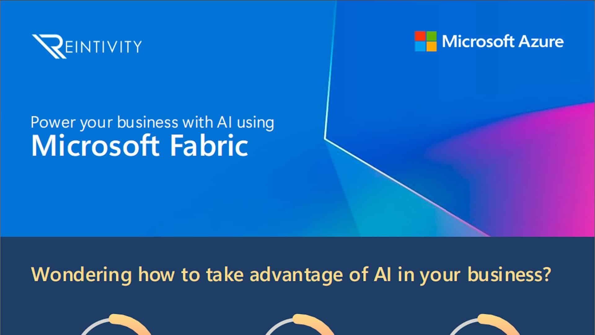 Reintivity & Microsoft can help you Power your business with AI using Fabric