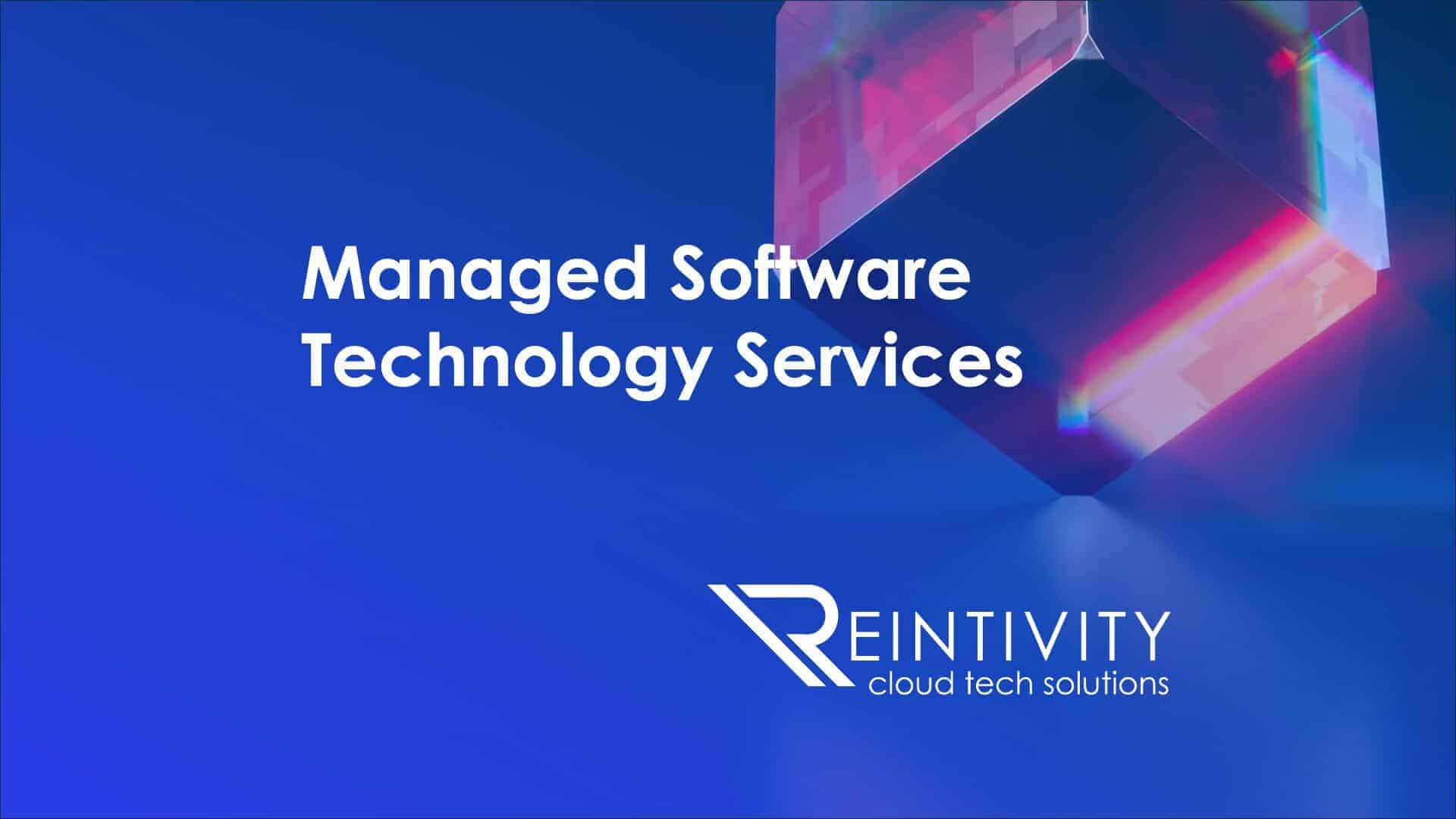 Managed Services: Software Technology, Administration, and IT Support by Reintivity.