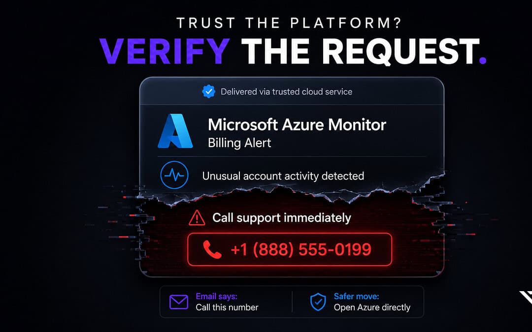 Microsoft Azure Monitor Phishing: Why Trusted Alerts Still Need Verification