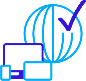 Web Hosting and Domain Management Icon
