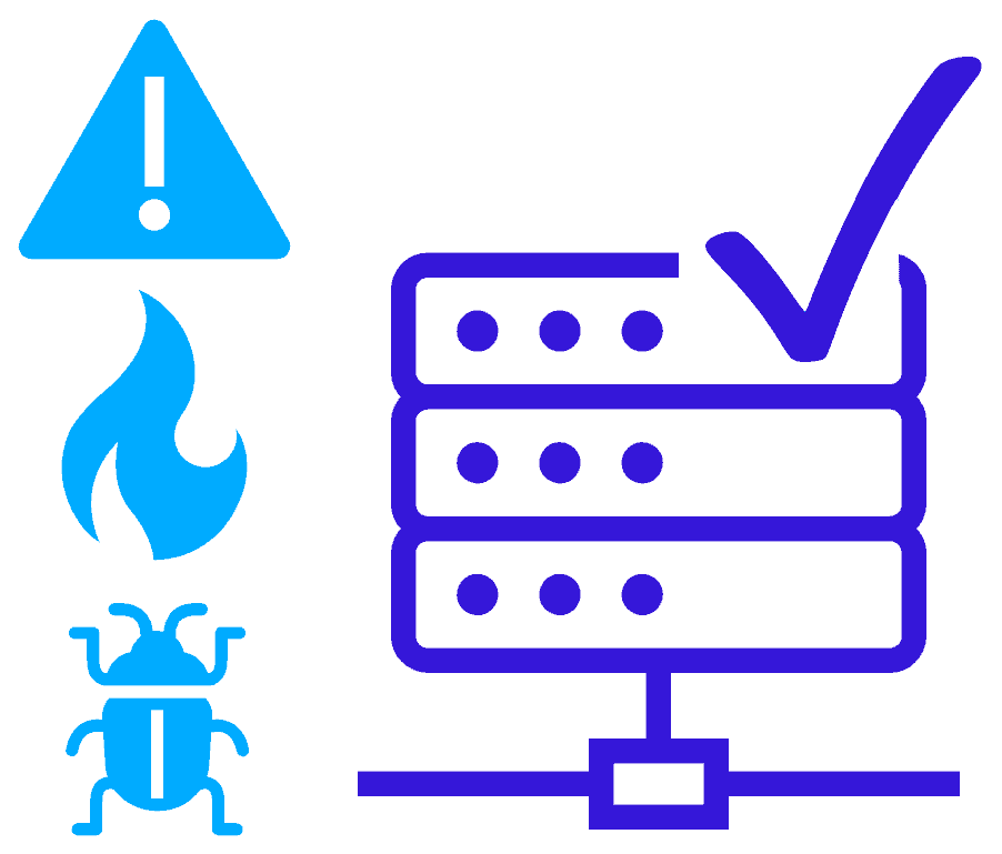 Icon: Cybersecurity - Recovery and Incident Response