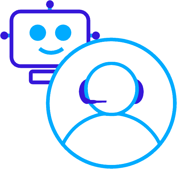 Icon AI Supporting Human Agents