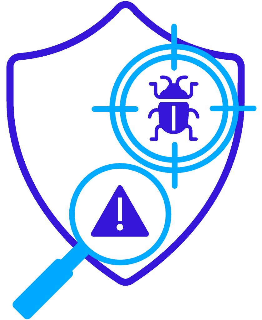 Icon: Cybersecurity - Threat Detection and Prevention